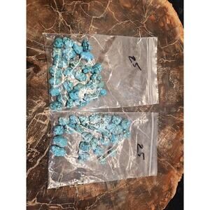 Turquoise raw 61g Per 1 Bag Dyed howlite